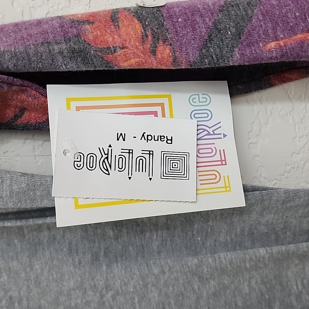 M Gray Lularoe Randy - Picture 3 of 4